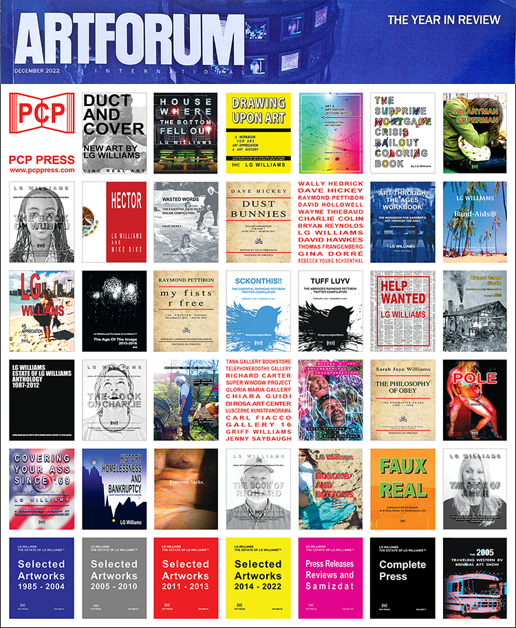 PCP Press In Artforum Dec 2022